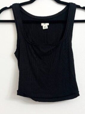 BDG Urban Outfitter Brand Sleeveless Square Neck Cropped Ribbed Tank Top - sz M